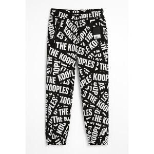 The Kooples All-Over Logo Print Joggers
Size: Large | Black/White | New With Tag